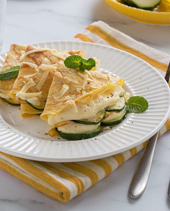 crèpes fromagères au Leerdammer resultat
