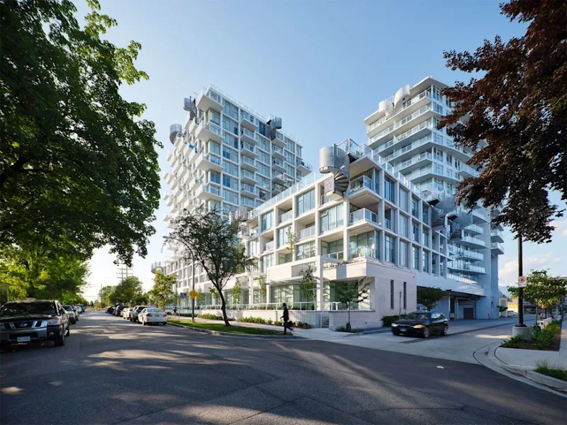 View northeast