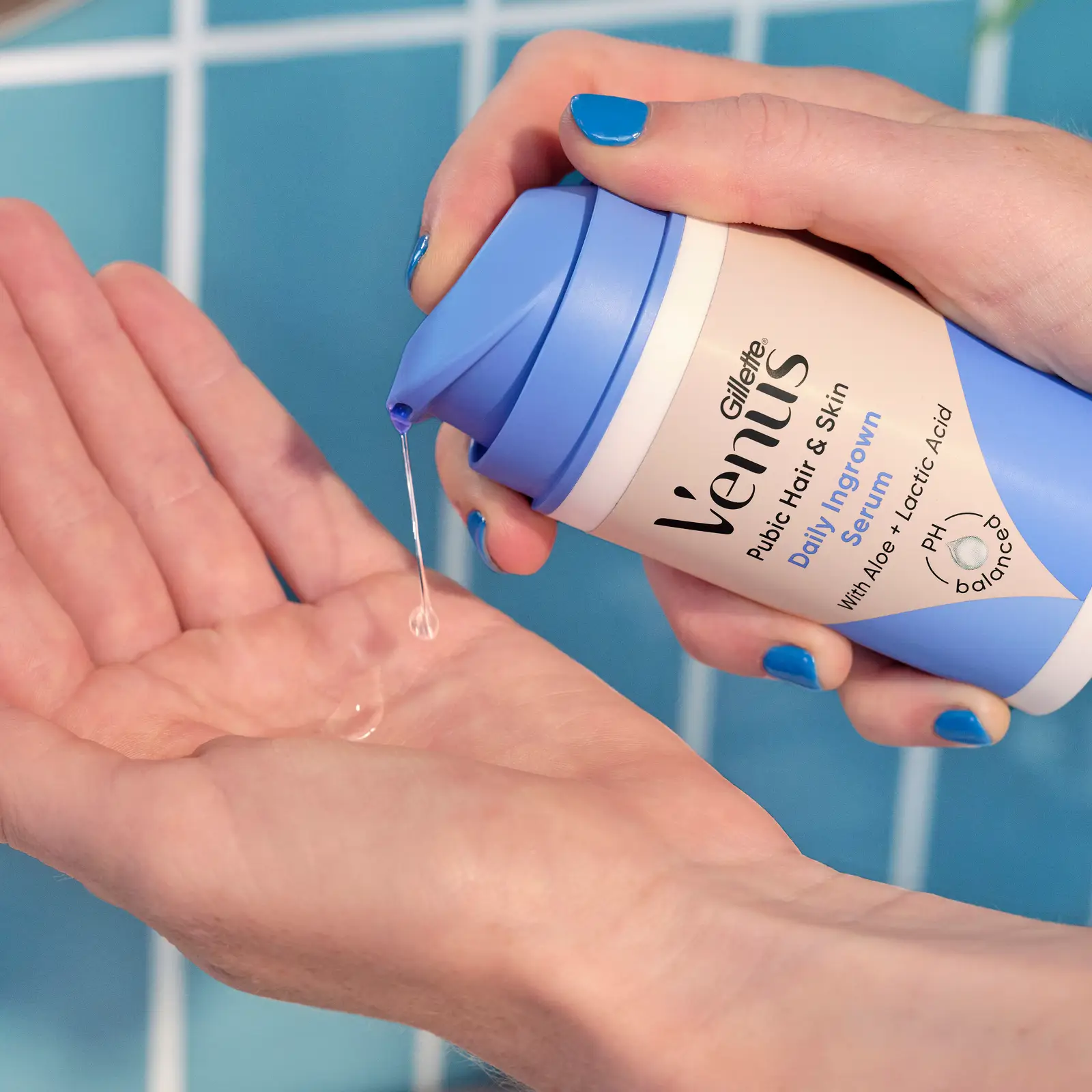 Sérum quotidien anti-poils incarnés pour les poils pubiens et la peau Satin Care