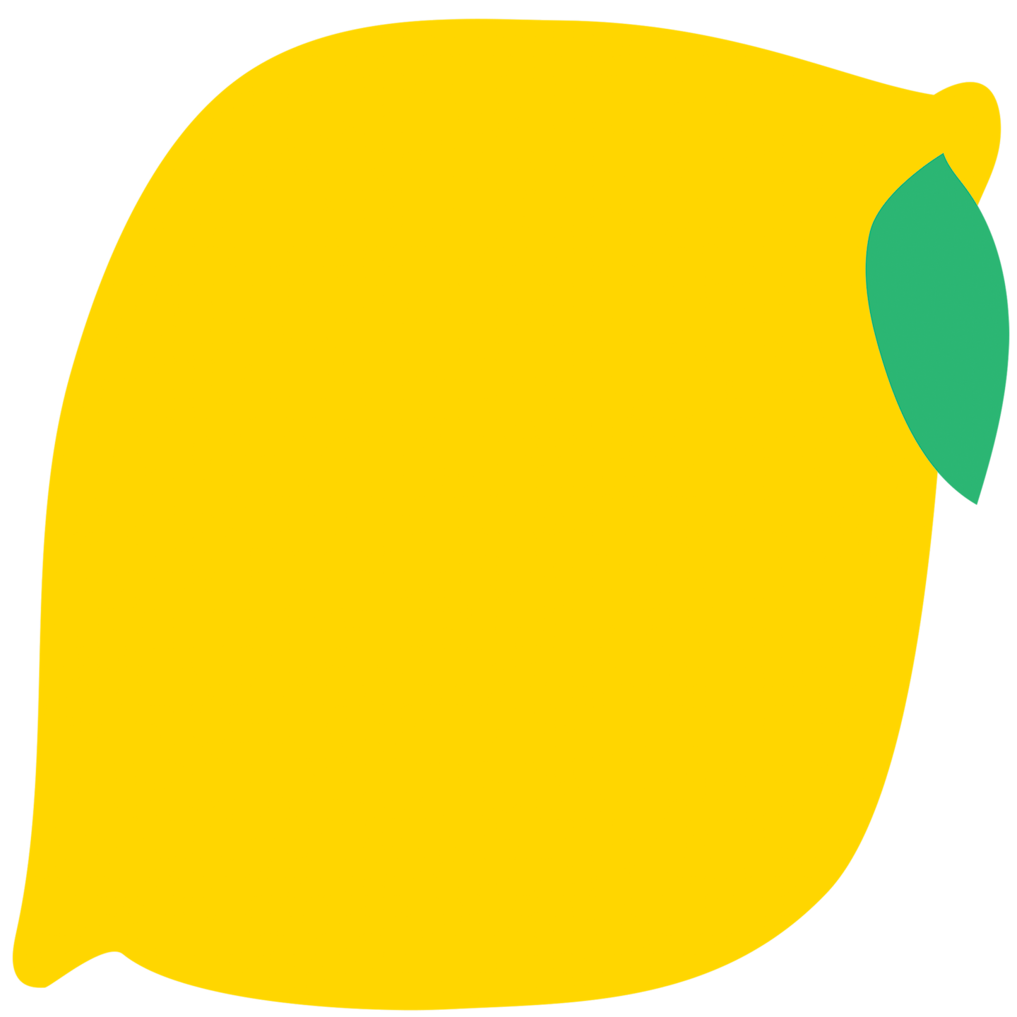 An animated image of a lemon