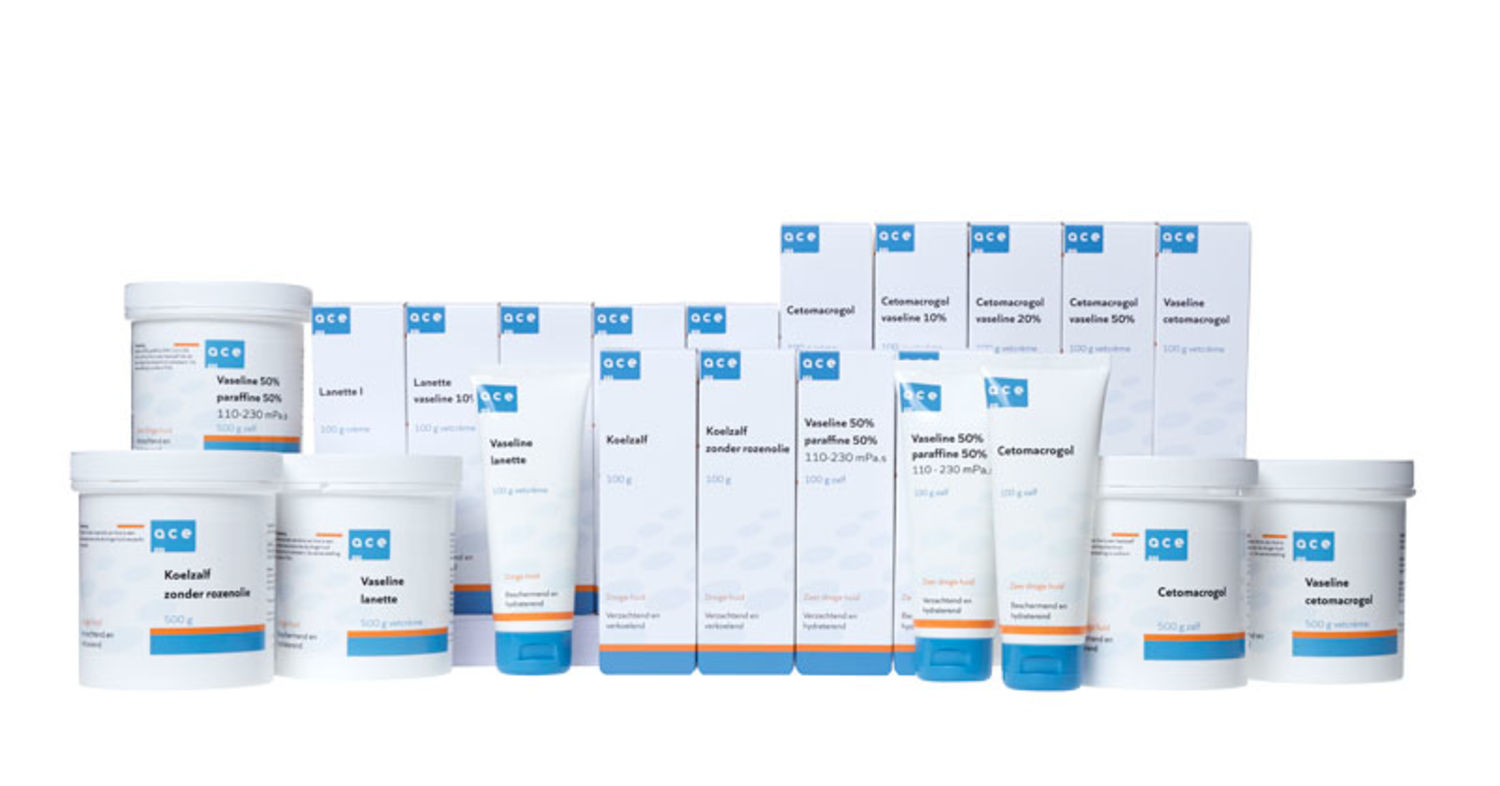 Indifferente crèmes en zalven