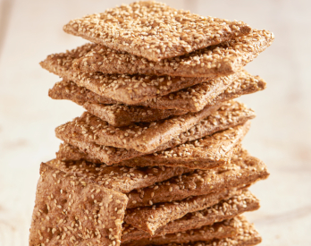 Crackers à base d’Artipan Pain Appauvri en Glucides