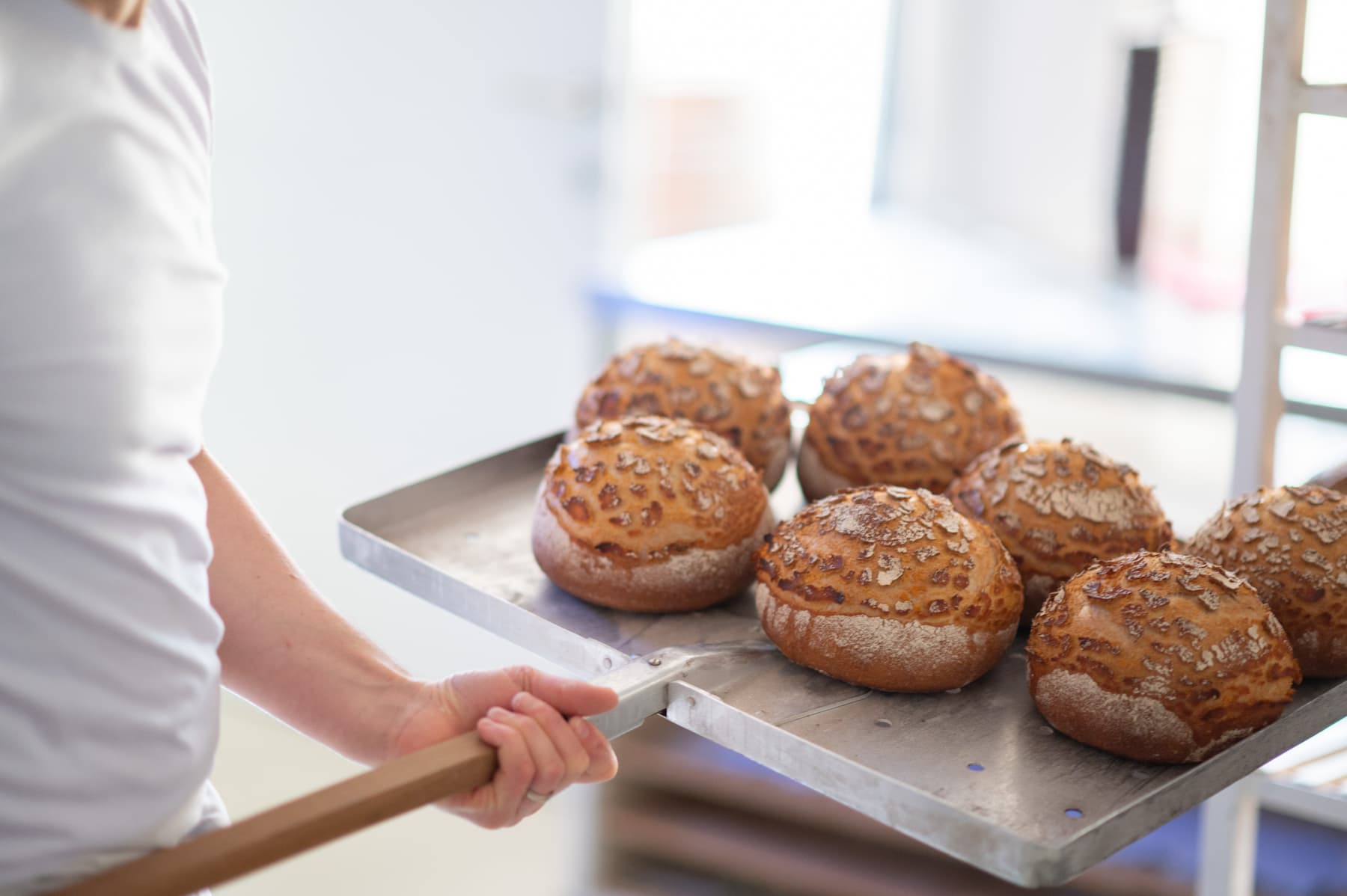 Bread from the oven