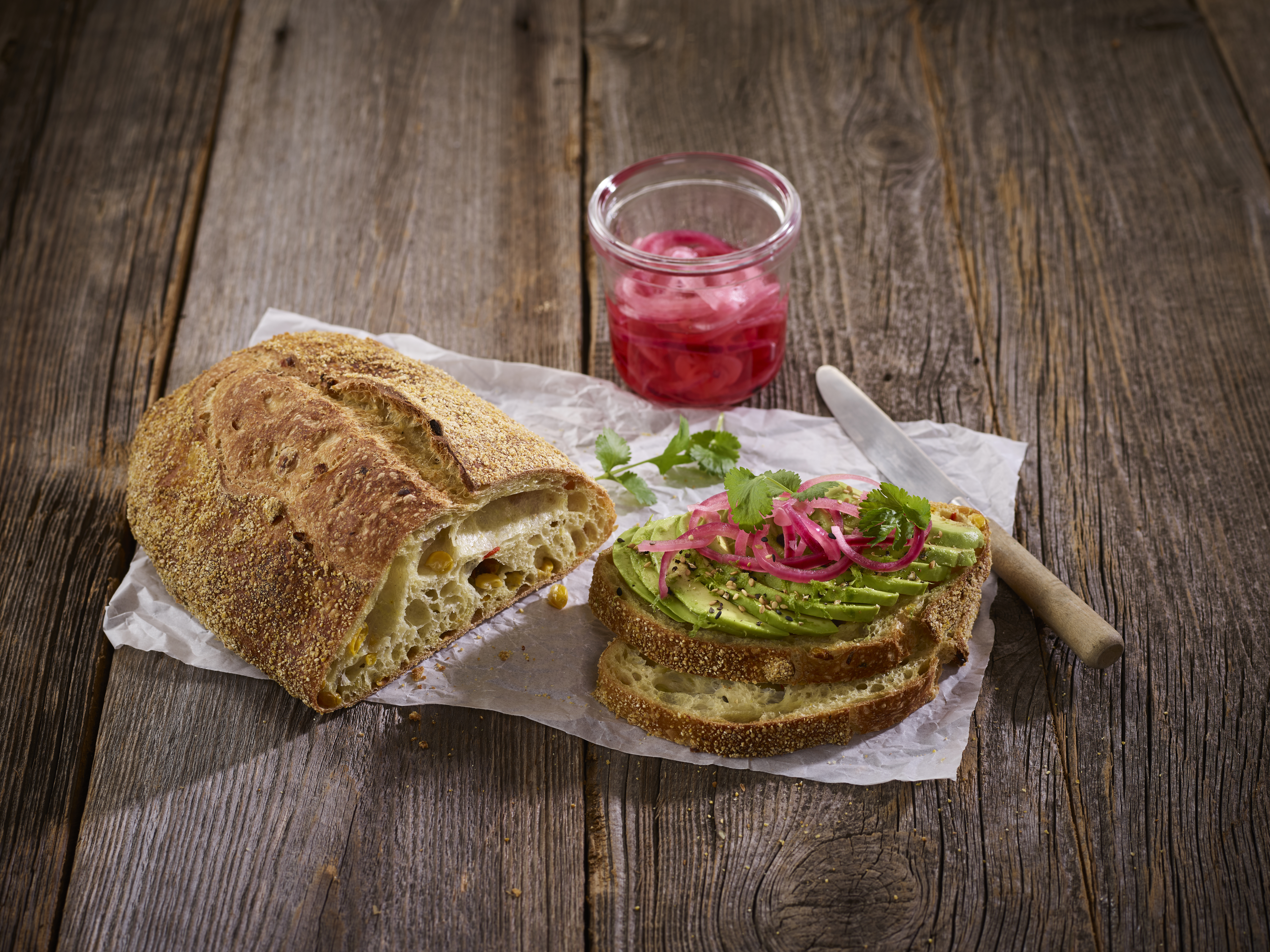 Desem maïsbrood