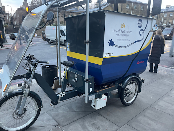 Micromobility waste collection westminster