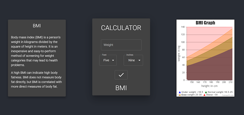 BMI Calculator