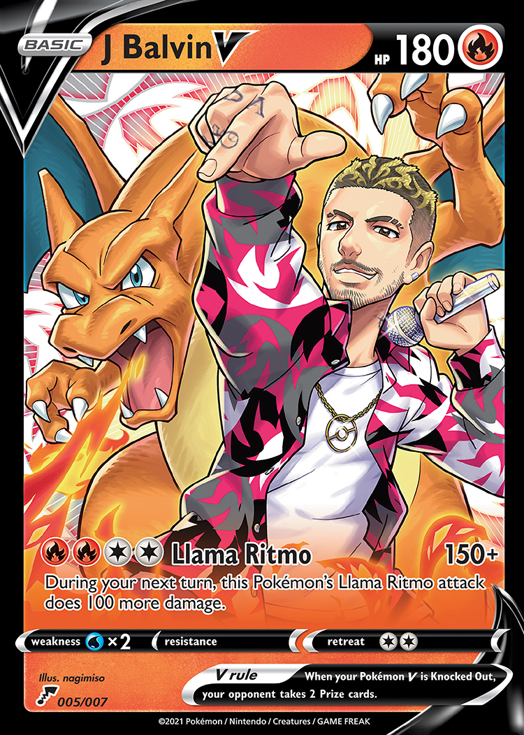 jbalvin TCG card