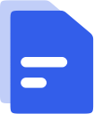 Blue icon of Docs