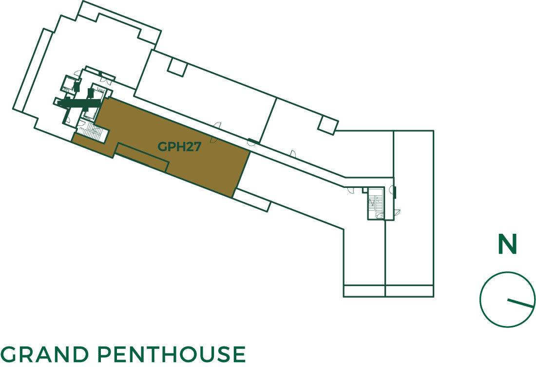 Edenbridge Condo Suite GPH27 keyplate