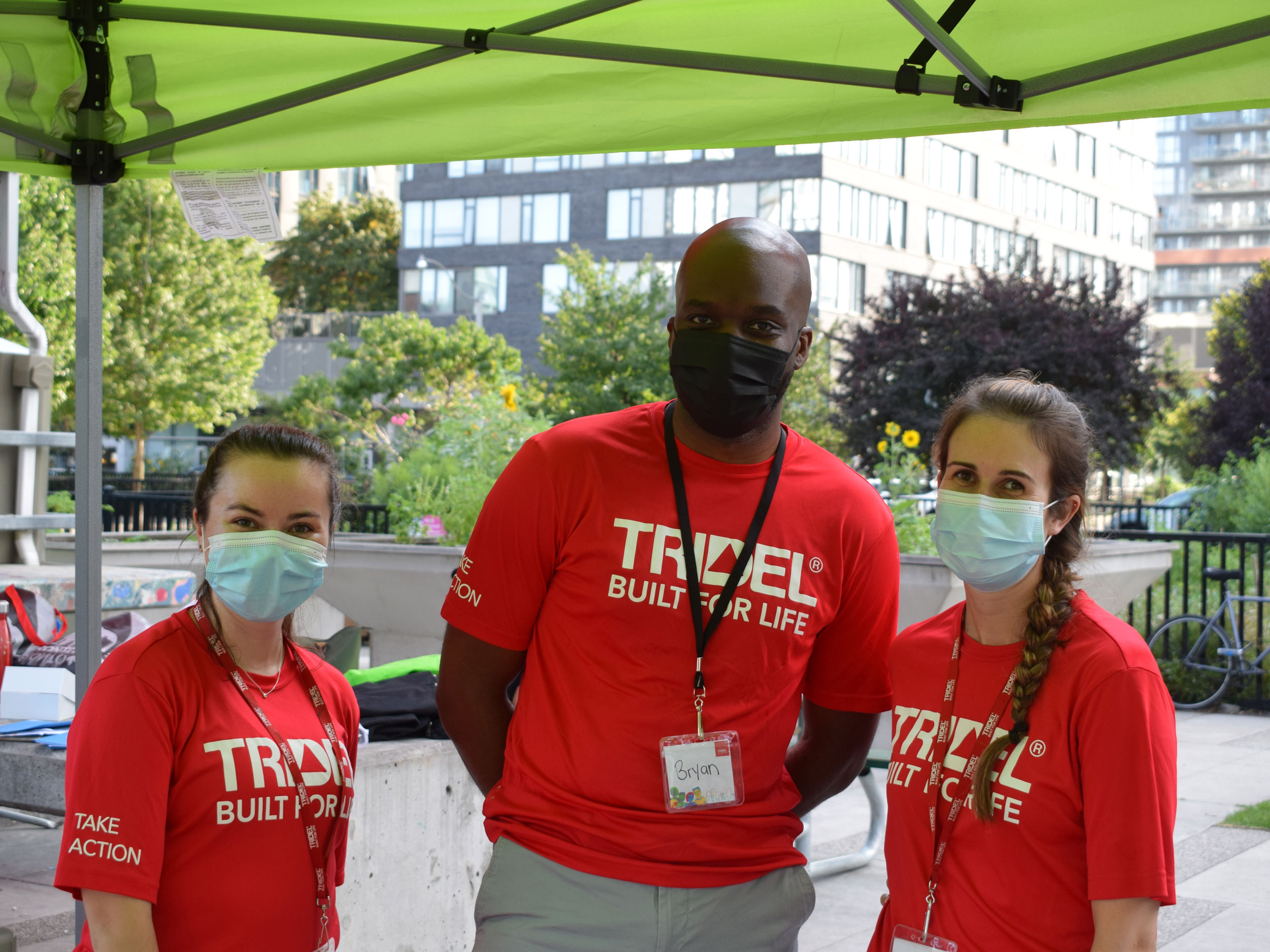 Tridel Staff at Event
