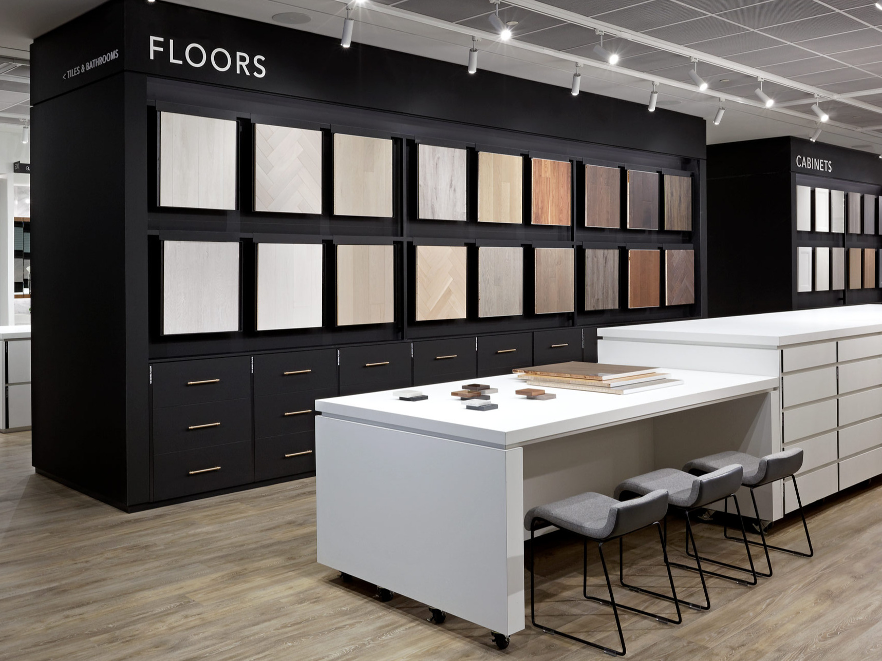 Design Studio Floor Sample Wall