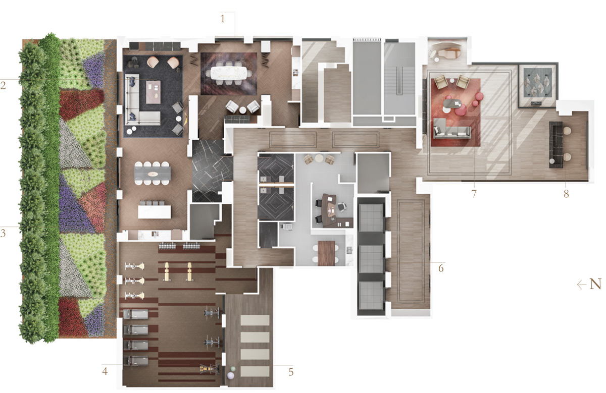 Bianca Amenity Plan