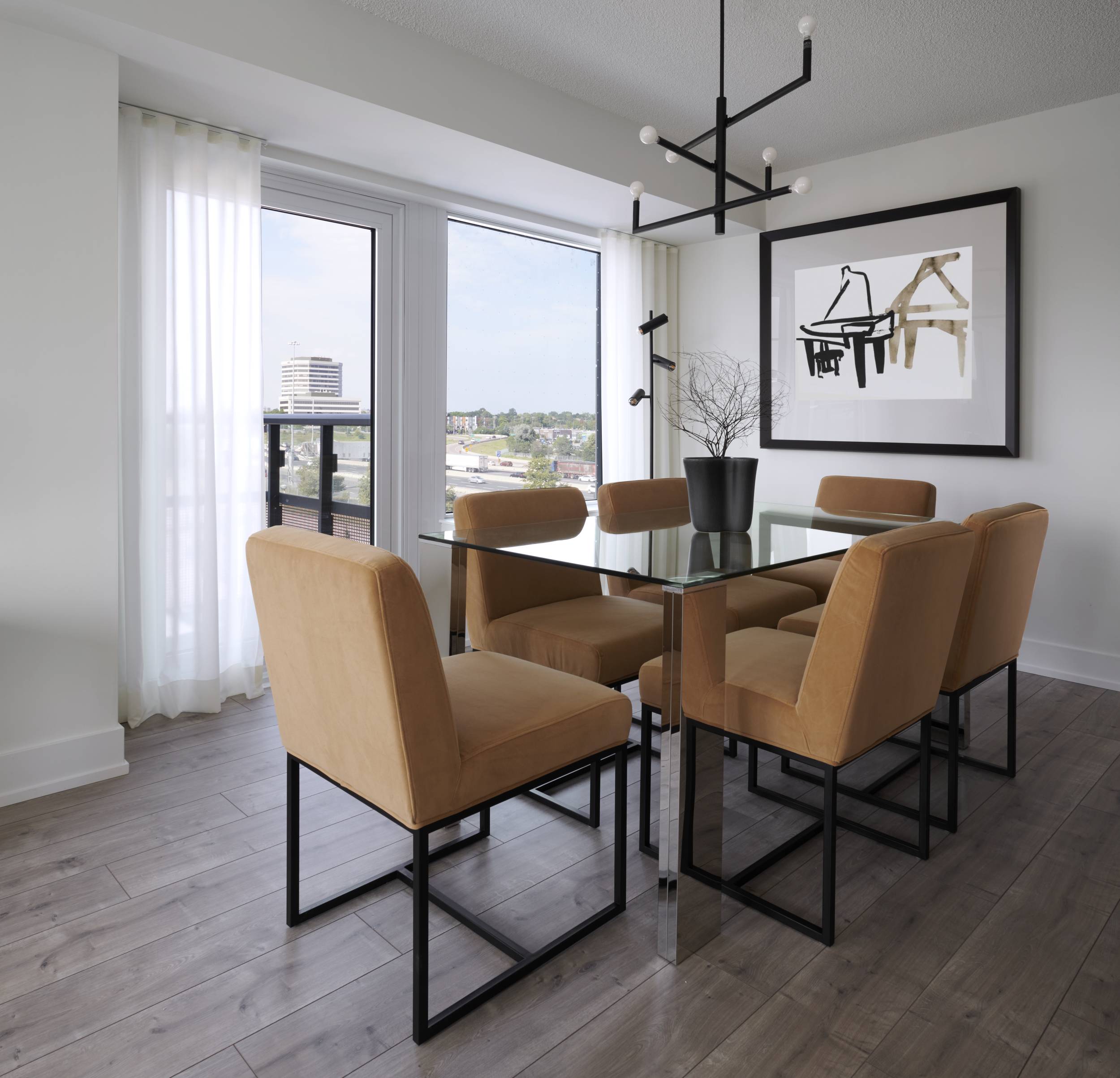 Evermore Model Suite 304 Dining Room