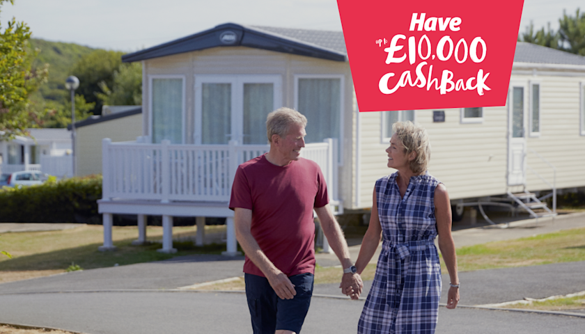 Have up to £10,000 cashback