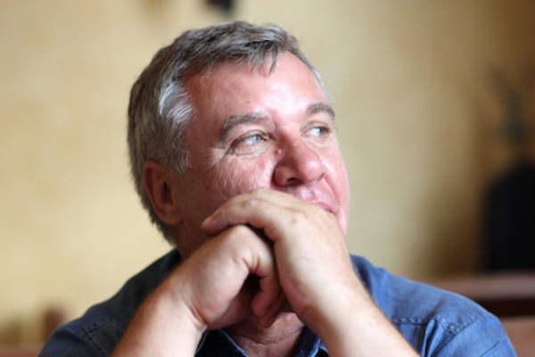 Older depressed white man