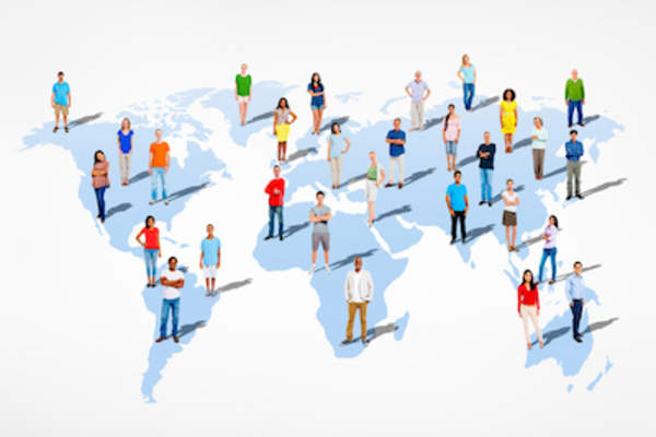 Human connection around world.