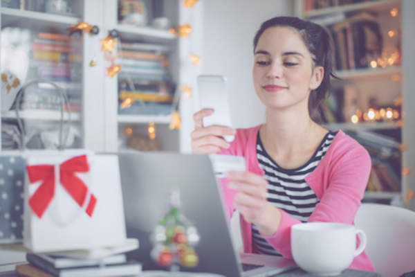 Ordering gifts online