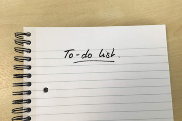 Set a todo list