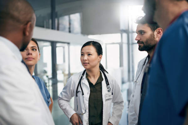 Medical team meeting