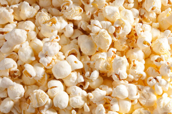 Free popcorn.