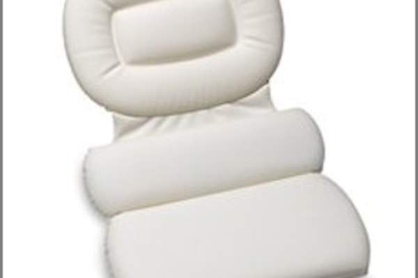 Bath pillow.