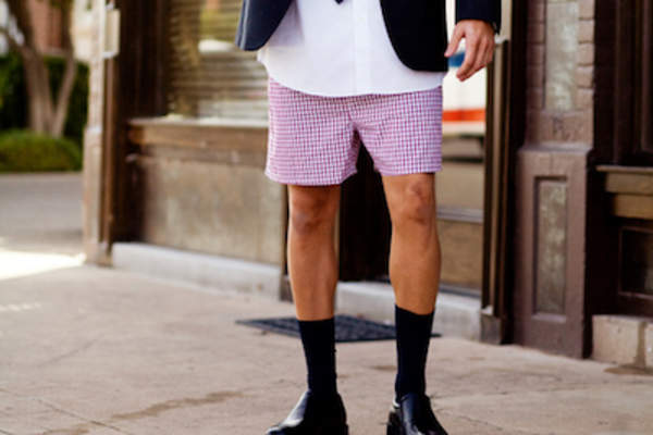 Man in boxers, the safer health bet.