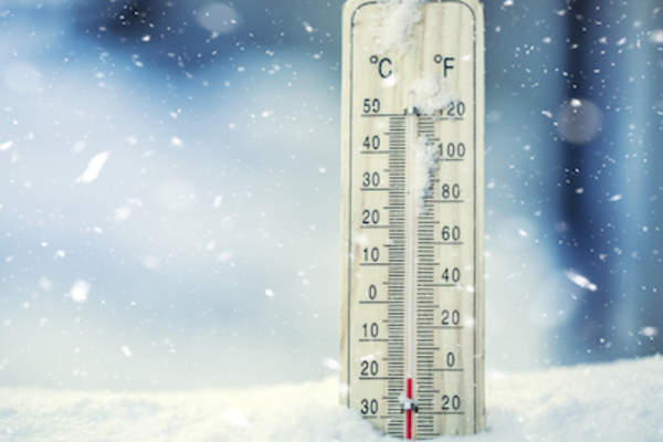 It's really cold out