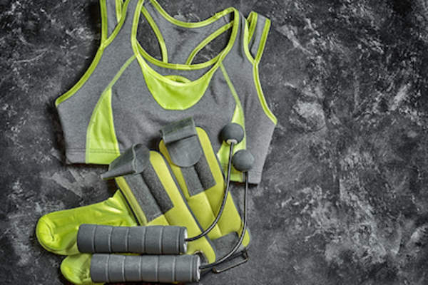 Fitness apparel and equipment.