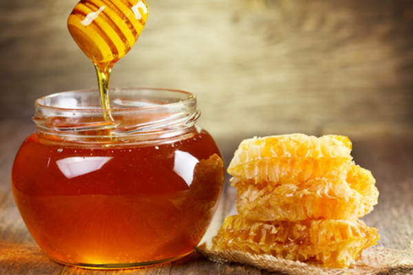 honey and honey comb