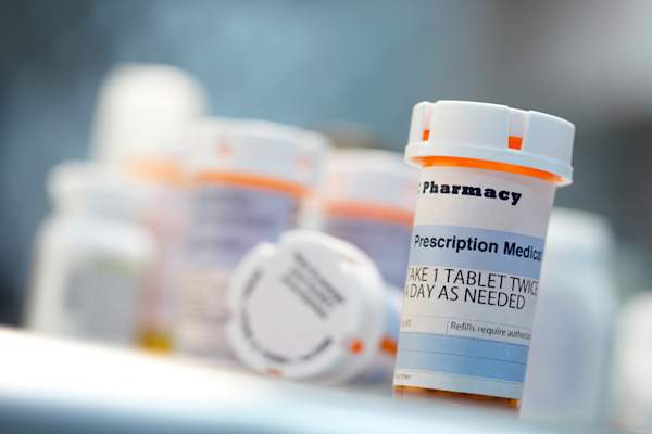 Prescription pill bottles