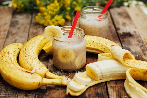 Banana smoothie.