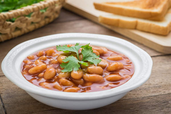 Bowl of beans.