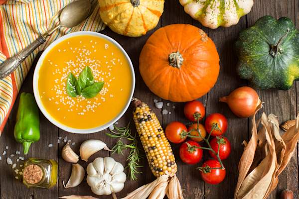 Fall vegetables.