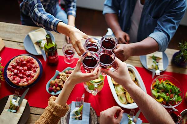 Indulging in wine one day won't break chemo.