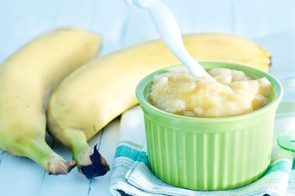 Mashed banana