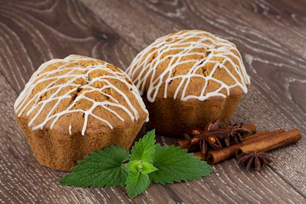 Holiday muffins.