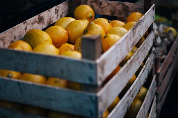 box of lemons