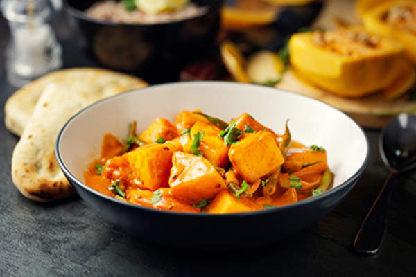 Pumpkin curry.