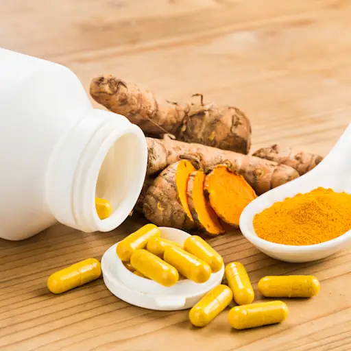 Turmeric supplements for their anti-inflammatory effects.