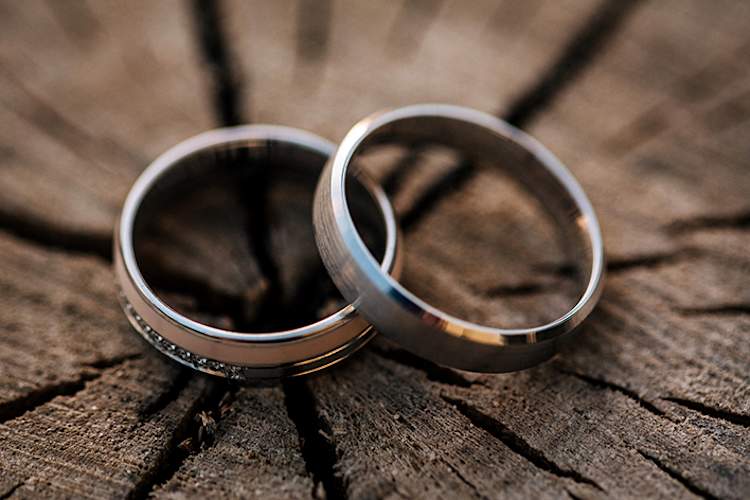 Wedding bands.