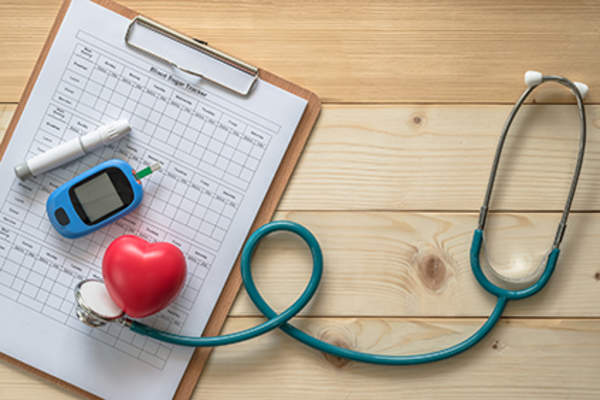 Diabetes and heart health.