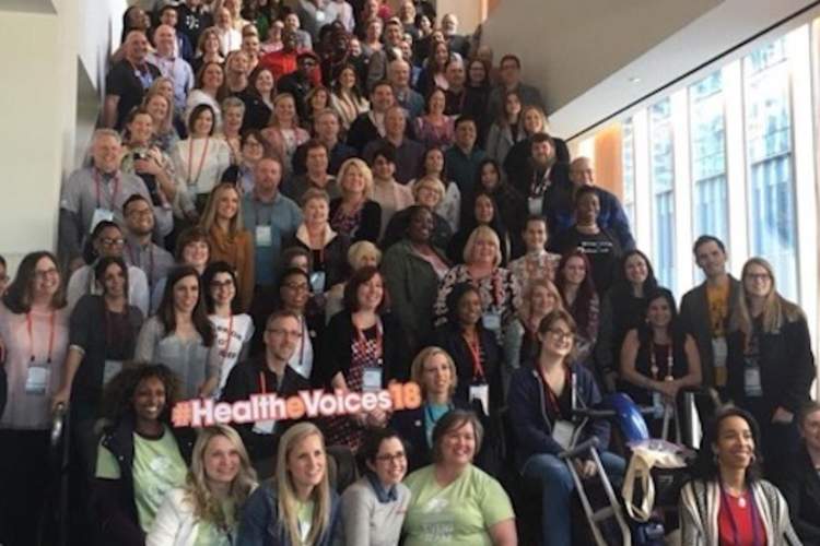 Some of the patient voices at HealtheVoices 2018.