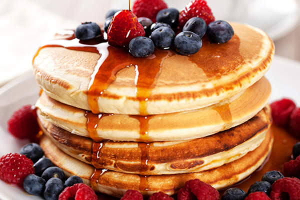 fruit pancakes image