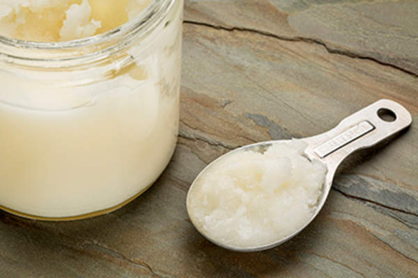 Tablespoon of coconut oil.