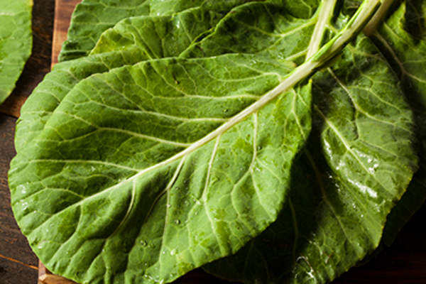 Collard greens.
