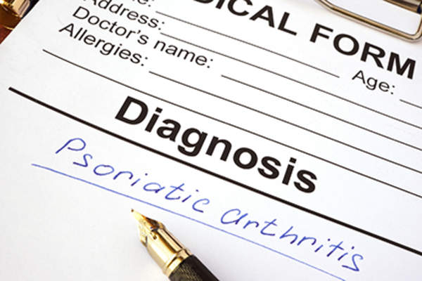 Diagnosis form: Psoriatic Arthritis.