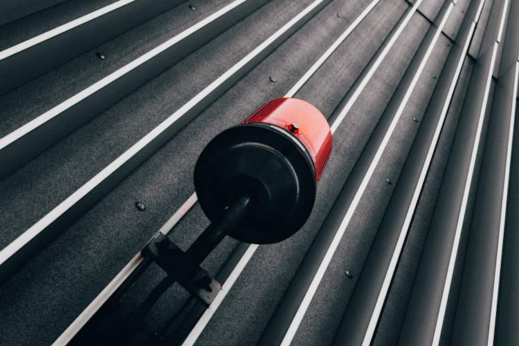 red alarm light