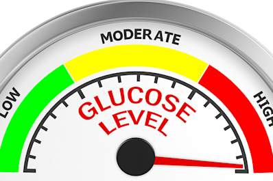 Diabetes glucose meter.