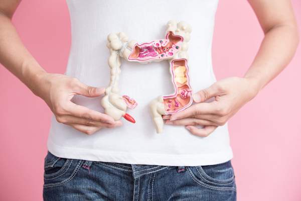 Colon cancer concept