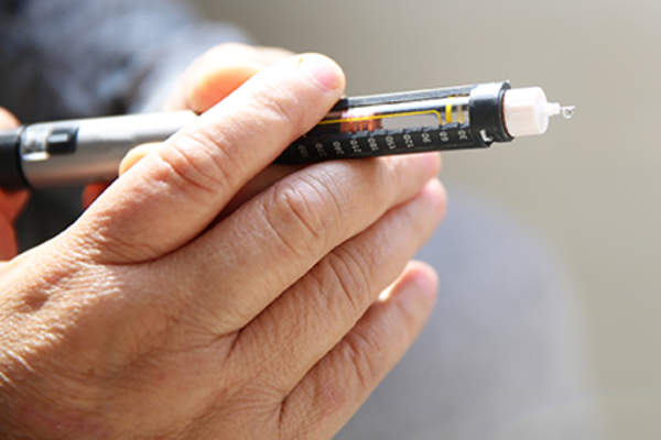 Insulin pen.